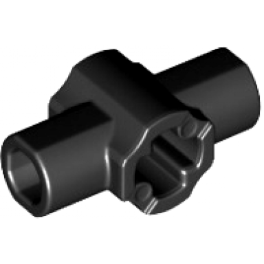 technic axle connector hub with two bar holders perpendicular lightsaber hilt