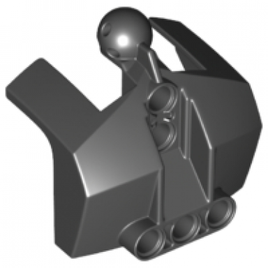 large figure chest armor with holes and ball joint