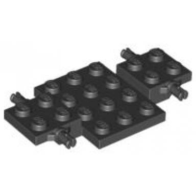 black vehicle base 4 x 7 x 2 3