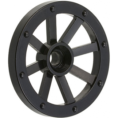black wheel wagon small 27mm d.