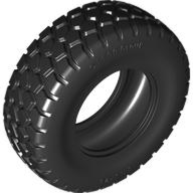 black tire 81.5 x 29