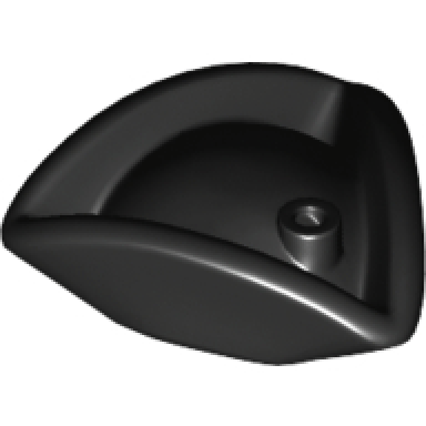 black minifigure headgear hat pirate tricorne triangle