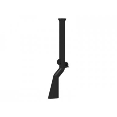 black minifigure weapon gun flintlock musket