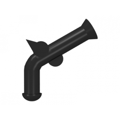 black minifigure weapon gun flintlock pistol