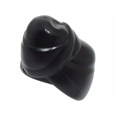 black minifigure headgear hair wrap