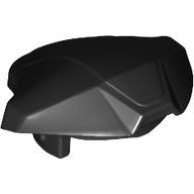 black minifigure headgear helmet sw inquisitor fifth brother