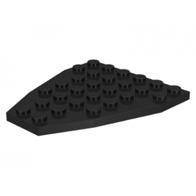 wedge plate 7 x 6 without stud notches boat bow plate