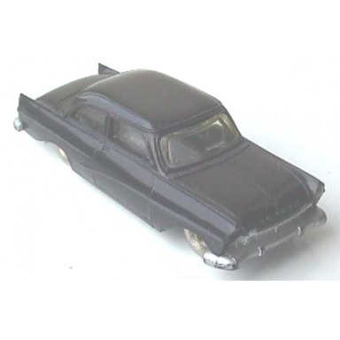 black ho scale ford taunus 17m sedan 1950s model