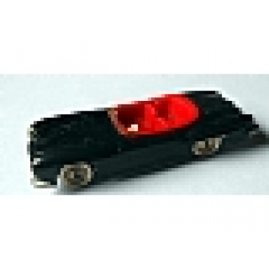 black ho scale mercedes 190sl red interior