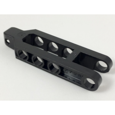 black technic steering arm 6.5 x 2 with tow ball socket squared un-chamfered