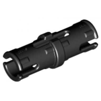 black technic pin with short friction ridges