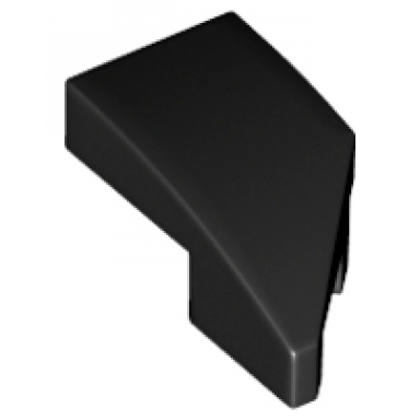 black wedge 2 x 1 x 2 3 left