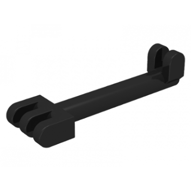 hinge bar 2.5l with 2 and 3 fingers on ends pantograph shoe holder