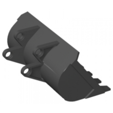 black technic digger bucket 8 x 10