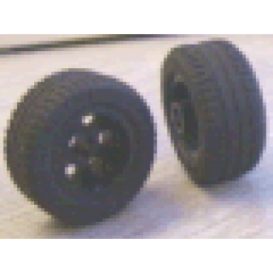 black wheel 30.4 x 14 vr with black tire 30.4 x 14 vr 2994 6578