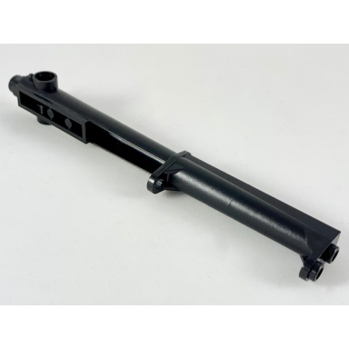 black boat mast section top 11 2 3 h with 6 studs on side