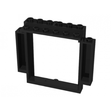 door frame 2 x 8 x 6 swivel with bottom notches