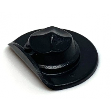 minifigure headgear hat wide brim flat