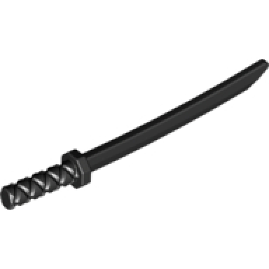 minifigure weapon sword shamshir katana octagonal guard