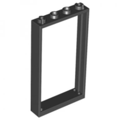 door frame 1 x 4 x 6 with 4 holes on top and bottom