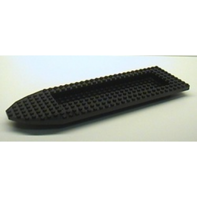 black boat hull unitary 32 x 10 x 1 2 3 top