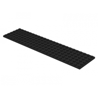 black plate 6 x 24