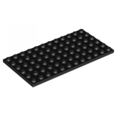 black plate 6 x 12
