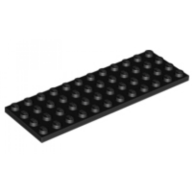 black plate 4 x 12