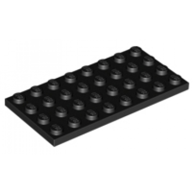 black plate 4 x 8