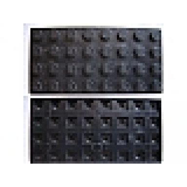 plate 4 x 8 with waffle bottom