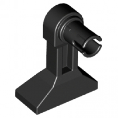 black leg mechanical droid with technic pin