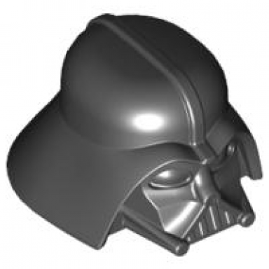 minifigure headgear helmet sw darth vader