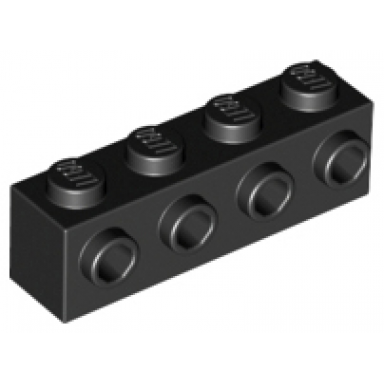 brick modified 1 x 4 with studs on side