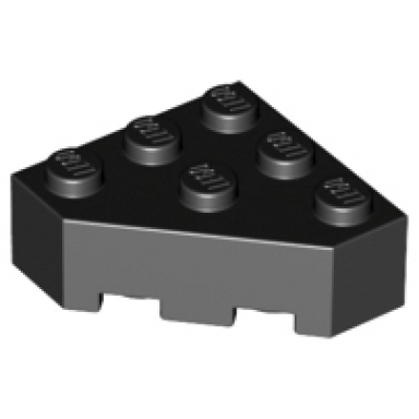 black wedge 3 x 3 facet