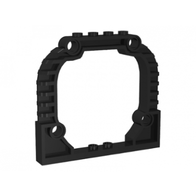 black arch 1 x 8 x 6 portal
