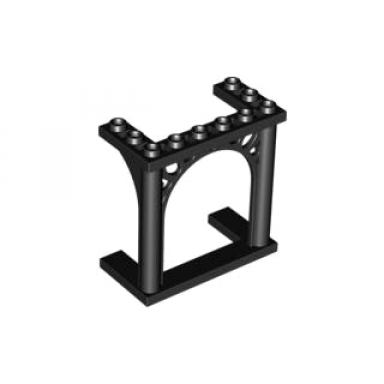black arch 3 x 6 x 5 ornamented