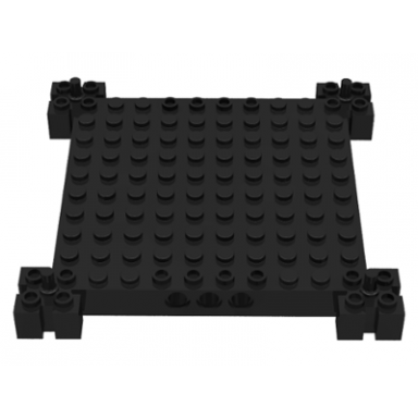 black brick modified 12 x 12 base