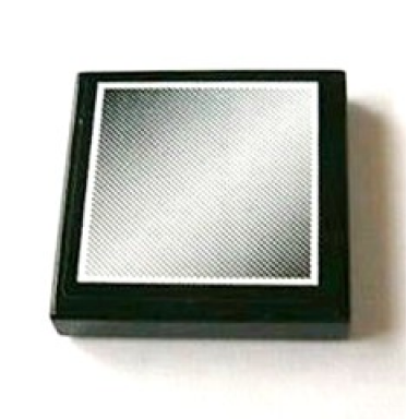 black tile 2 x 2 with vehicle mirror squared corners on black and white small border background pattern sticker - set 8069