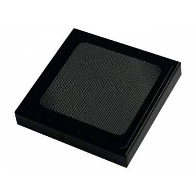 black tile 2 x 2 with vehicle mirror square with rounded corners pattern sticker - set 42129