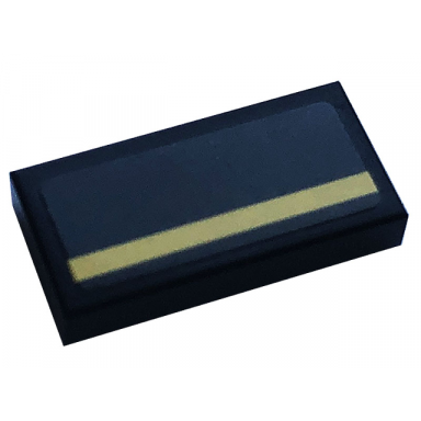 black tile 1 x 2 with gold stripe pattern sticker - set 76899