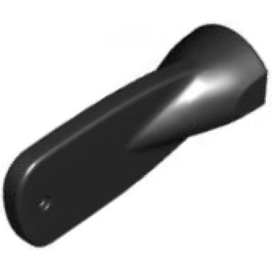 black minifigure utensil oar paddle head