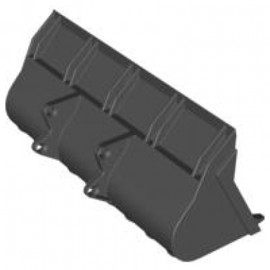 black technic digger bucket 10 x 18