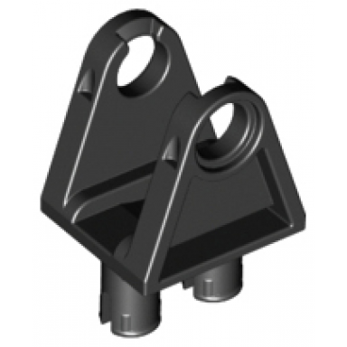 black technic steering arm with pins