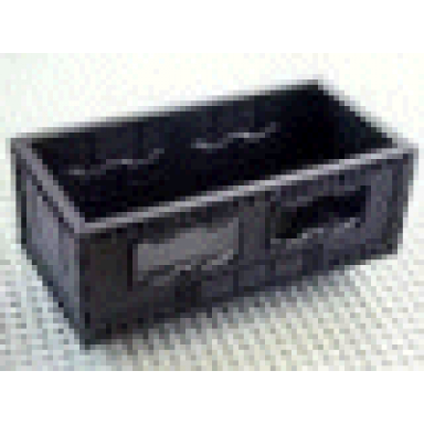 black vehicle forklift load bin cybermaster