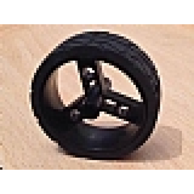 wheel 41mm znap thin tread with black tire 41mm directional tread 32247 bb0180