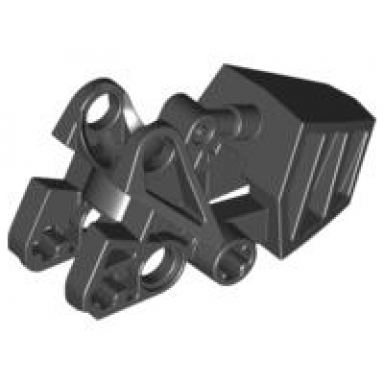 bionicle foot with ball joint socket 3 x 6 x 2 1 3 rounded tops