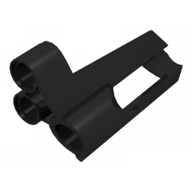 black technic panel fairing 6 small short large hole side b