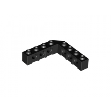 black technic brick 5 x 5 right angle 1 x 4 - 1 x 4