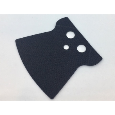 black minifigure cape cloth front collars - traditional starched fabric