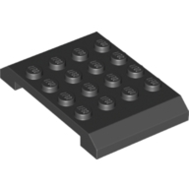 black wedge 4 x 6 x 2 3 double